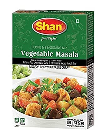 Vegetable Masala - 3.52 oz - Shan
