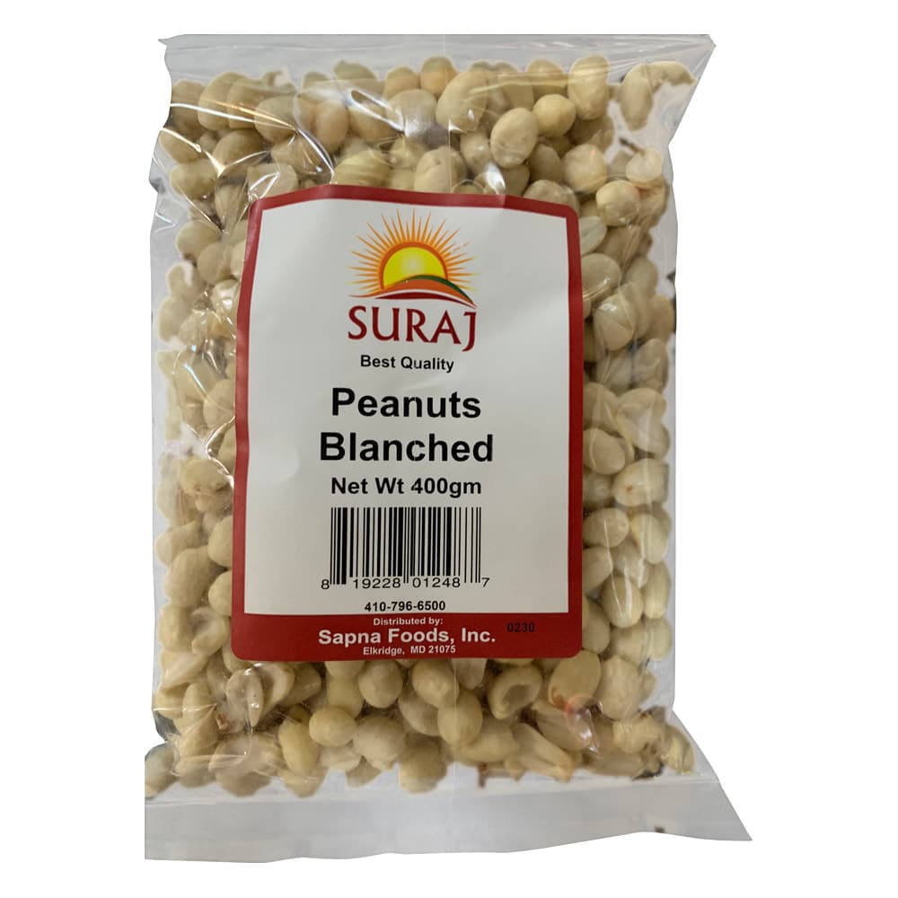 Peanuts Blanched - 400 g - Suraj
