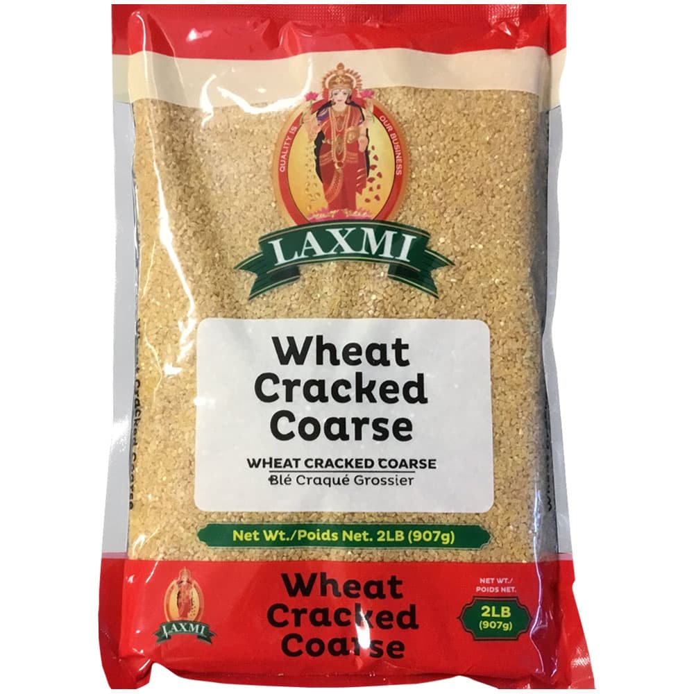 Wheat Cracked Coarse - 2 lb - Laxmi