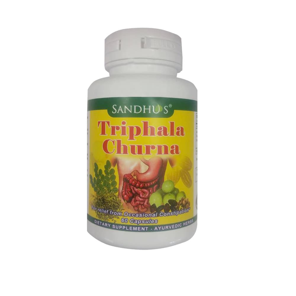 Triphala Churna - 60 capsules - Sandhu's