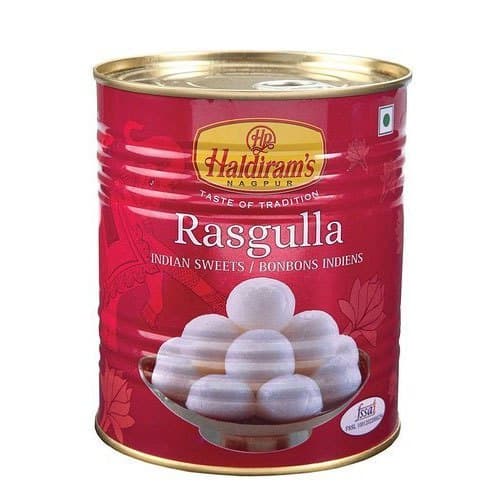 Rasgulla Can - 1 KG/2.2 LB - Halidram's