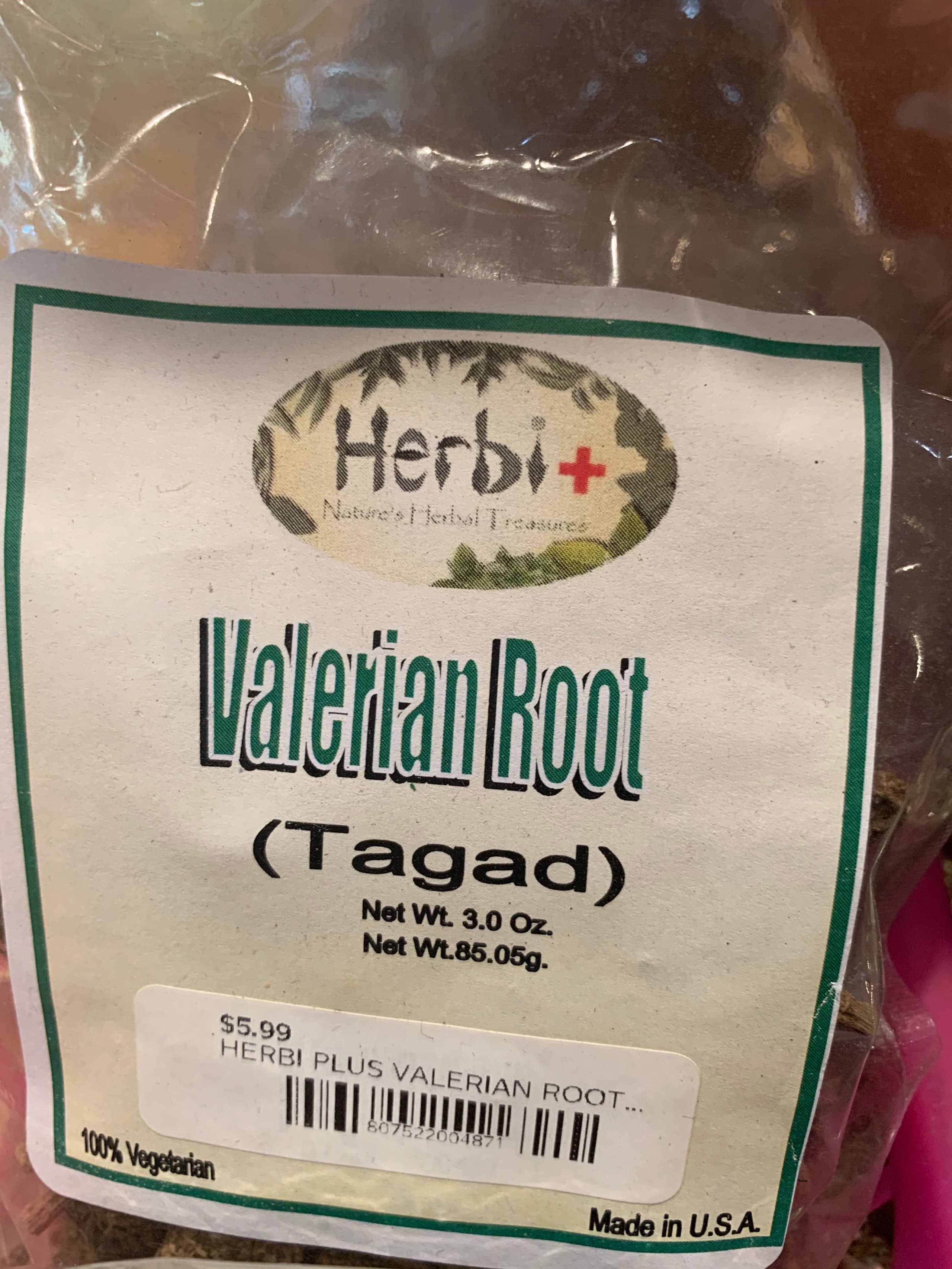 Valerian Root (Tagged) - 3 oz - Herbi Plus