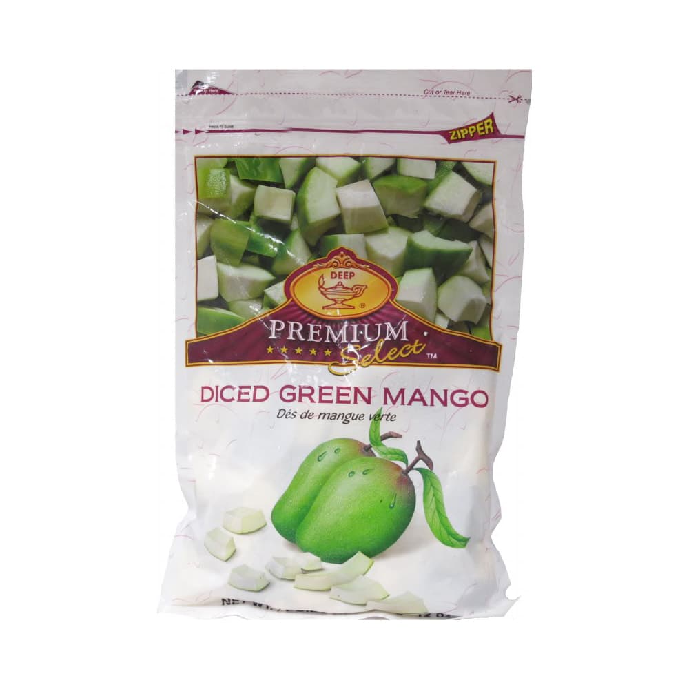 Green Mango diced Frozen - 12 oz - Deep